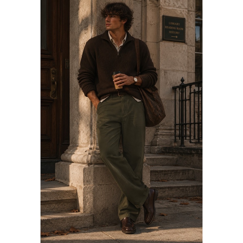 NEW Mens IZOD Saltwater Chinos Brown Pants Size 30x30 Straight Leg MSRP $58
